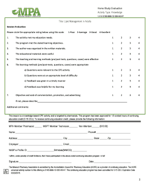 Home Study Evaluation Form