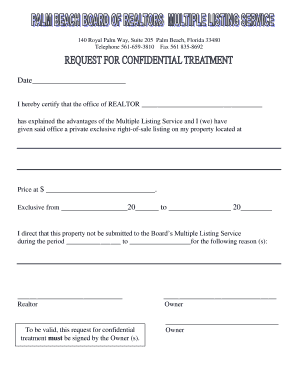 Exclusive Right-of-Sale Listing Agreement