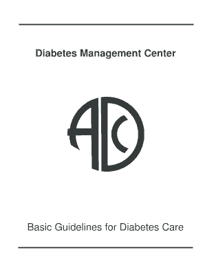 Diabetes Management Guidelines