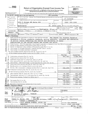 Form 990 2011