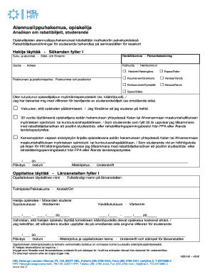 Student Discount Travel Card Application
