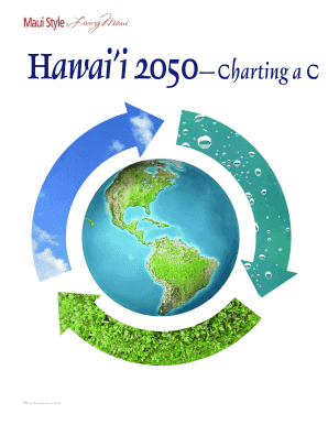 Hawaii 2050 Sustainability Plan Survey