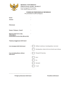 Information Request Form