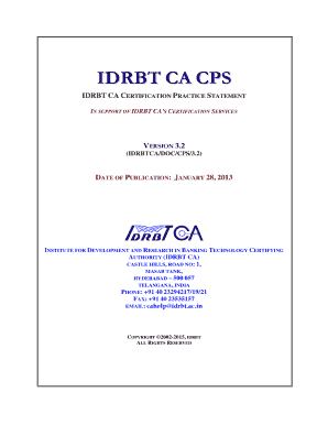 idrbt ca certificate