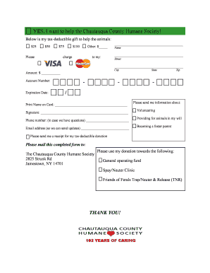 Donation Form