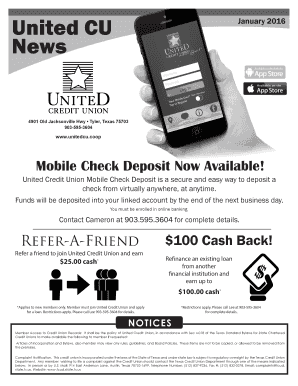 United Credit Union Annual Meeting Registration Form