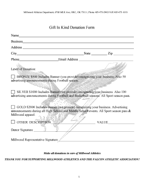 BMillwoodb Donation Form - millwood k12 ok