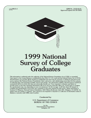 1999 National Survey of College Graduates