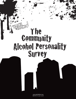 Community Alcohol Personality Survey