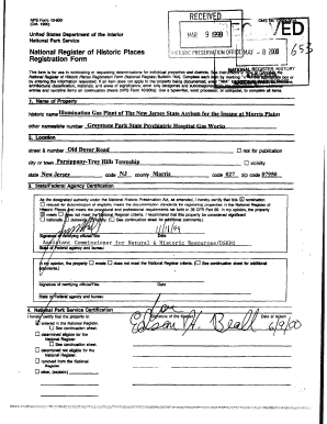 National Register of Historic Places Registration Form