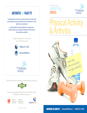 Fillable Online Physical Activity Arthritis ENGLISH 4749 TAS Physical ...