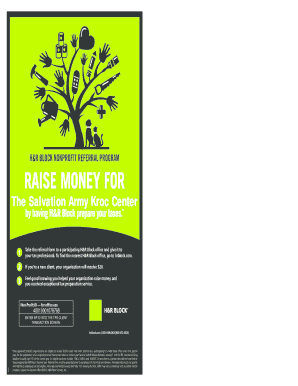 H&R Block Nonprofit Referral Program