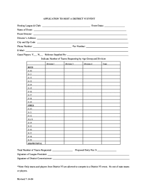 Event host application 2 - d6soccerorg