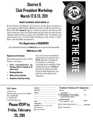 Club President Workshop