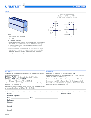13⁄16" Framing System Specification Sheet