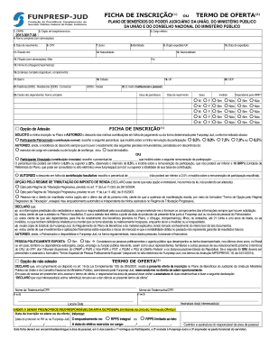 FICHA DE INSCRIÇÃO
