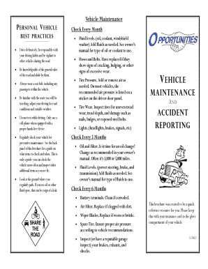 Vehicle Maintenance and Accident Response Guide