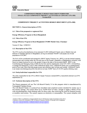 Component Project Design Document Form for Small-Scale Activities
