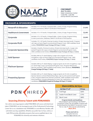 NAACP Diversity Career Fair Registration Form