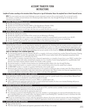 Account Transfer Form