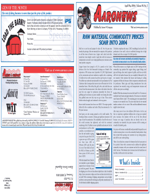 5254 AAC Newsletter - Aaron & Company