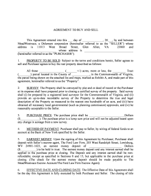 Virginia Real Estate Purchase Agreement