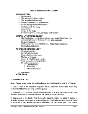 Literary research proposal image