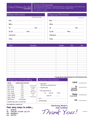 Product Guarantee Return Form
