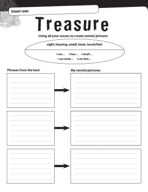 Student Sensory Activity Form