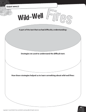 Wild-Well Fires Student Worksheet