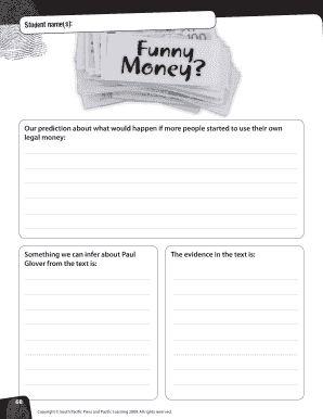 Student Prediction and Inference Worksheet