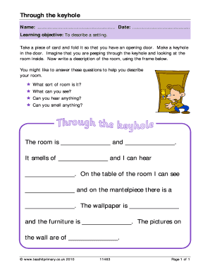 Creative Writing Exercise