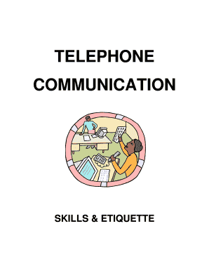 Telephone Skills and Etiquette Questionnaire