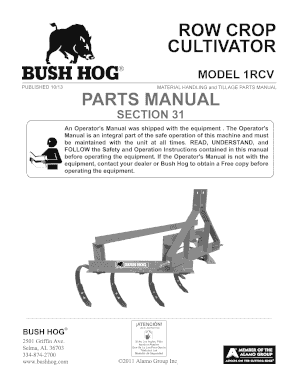 Bush Hog Limited Warranty