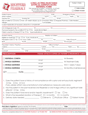 Atypical Antipsychotic Referral Form