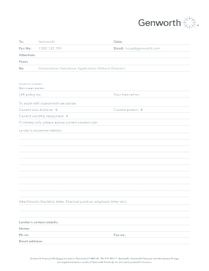 Homeowner Assistance Application