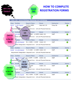 Course Registration Form