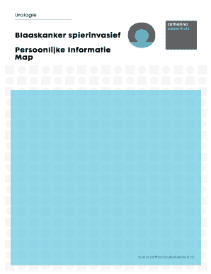 Persoonlijke Informatie Map Blaaskanker spierinvasief