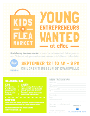 2015 Kids Flea Market Flyer V2.pdf - Children's Museum of Evansville - cmoekids