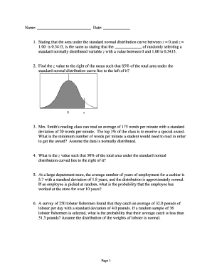 Statistics Homework Assignment