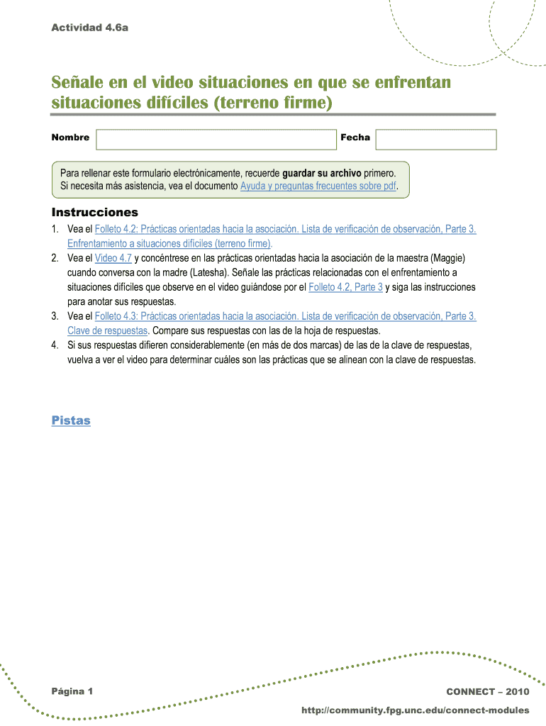 Se ale en el video situaciones en que se enfrentan situaciones Vista previa en la página 1