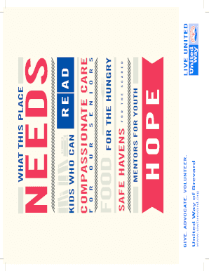 United Way Donation Form