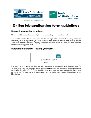 Online Job Application Form