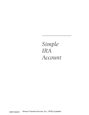 SIMPLE IRA Account Application