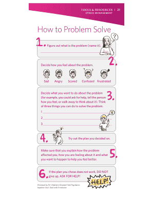 Stress Management Problem Solving Guide