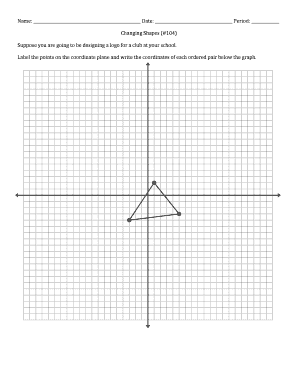 Changing Shapes Math Worksheet