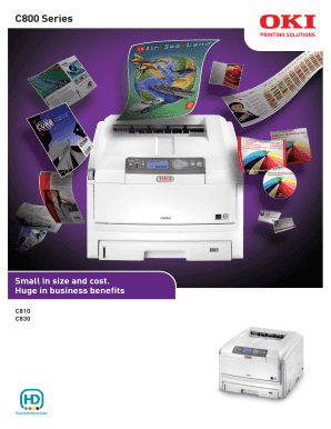 OKI C810 Brochure - Office Technology