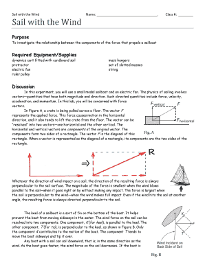 Sail with the Wind Physics Lab