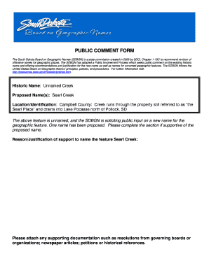 The South Dakota Board on Geographic Names (SDBGN) is a state commission created in 2009 by SDCL Chapter 119C to recommend revision of - sdbgn sd