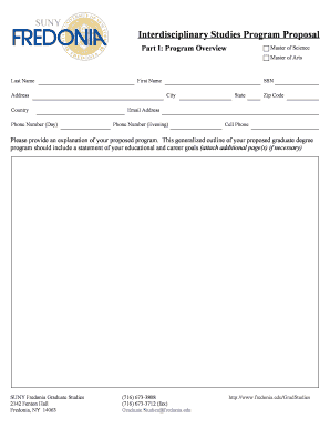 proposal outline